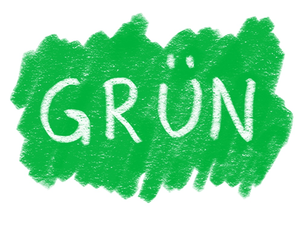 grün