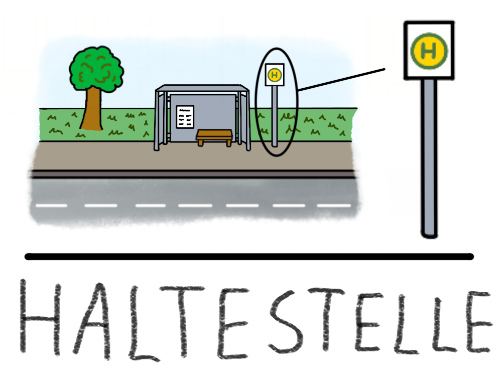 haltestelle